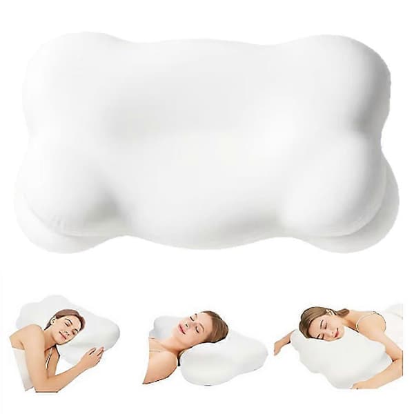 Sky Memory Foam Pute - Ergonomisk Cervikal Støtte for Sidesovere