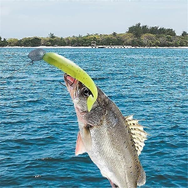 Micro Leddelt Swimbaits, Micro Leddelt Swimbaits til Crappie, Langsomt Synkende Lokkemad