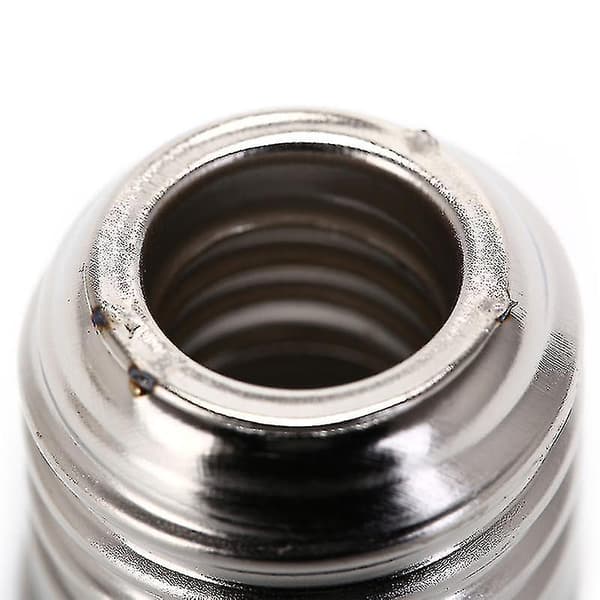E27 til E40 Lampeholder Konverter Sokkel Lyspære Lampeholder Adapter Plugg (10 stk - sølv)