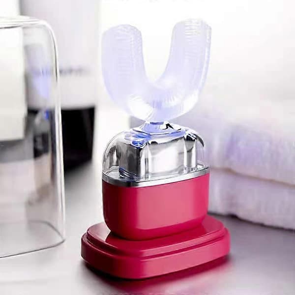 Elektrisk Tandborste Intelligent Sonic U-Cleaner Röd