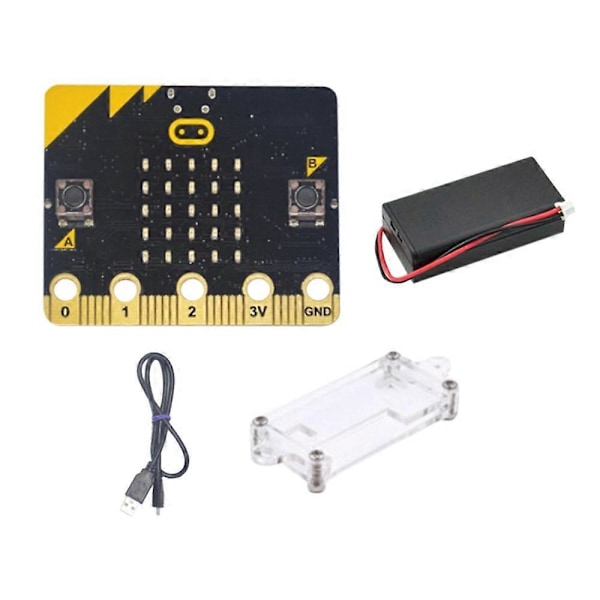 BBC Microbit Go Startsett BBC DIY Prosjekter Programmerbart Læringsutviklingskort med Beskyttelse
