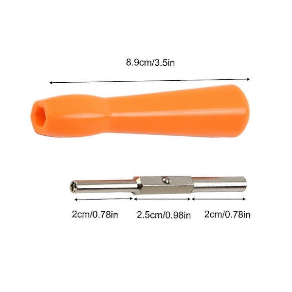 2 in 1 Ruuvimeisseli 3,8 mm / 4,5 mm Turvaruuvimeisseli Korjaustyökalu Gamebit SFC MD N64 Ruuvimeisseli Käsityökalut Tarvikkeet YNM