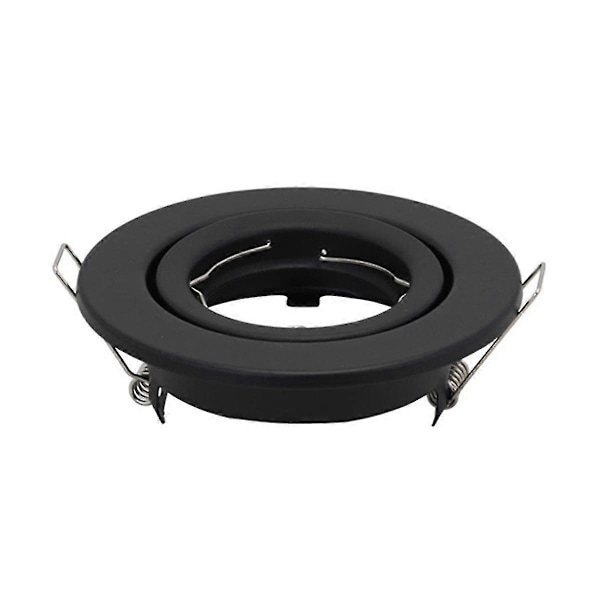 LED Spotlights Ramme Justerbar Downlight Led Holdere Utsparing 70mm for MR16 Pæreholder Innfelt LED Spot Light, A