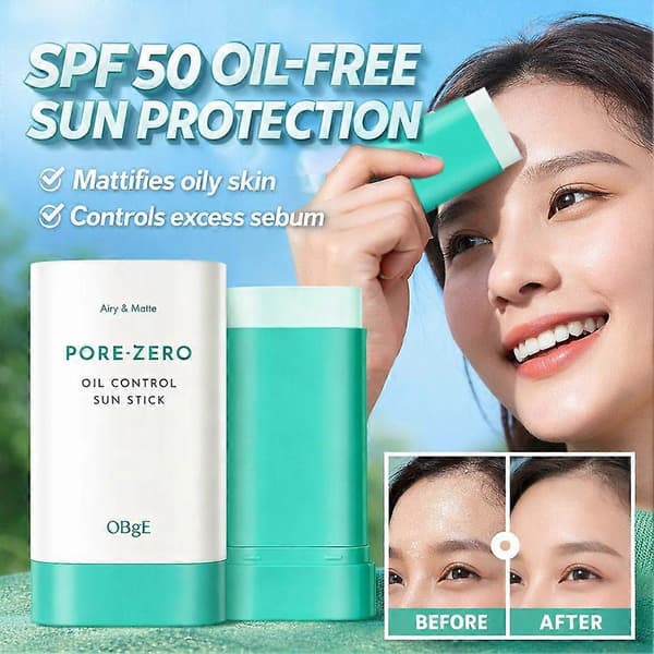 Pore-Zero Oil Control Sun Stick - SPF50, piidioksidijauhe, 9g