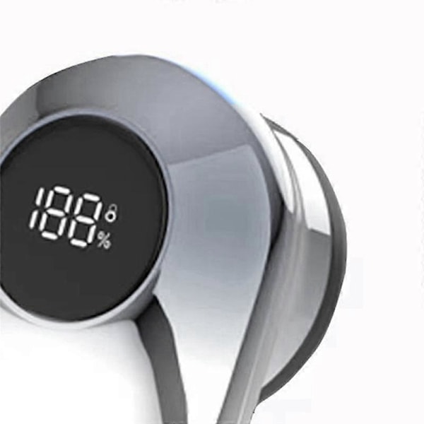 Elektrisk Rakapparat IPX7 Vattentät Elektrisk Mini Rakapparat för Män med Digital Display, Portabel