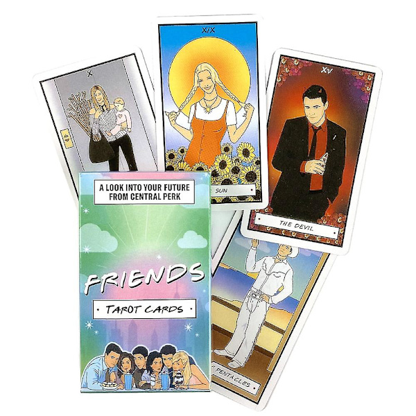 Okkult tarotkort spåsæt dæk orakel brætspil Ttxin1