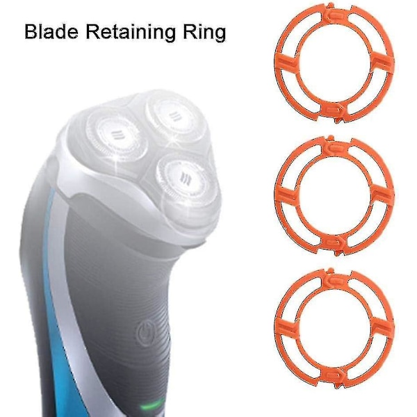 Bladfastholdelsesringe Fastholdelsespladeholder Til (3 stk., Orange)