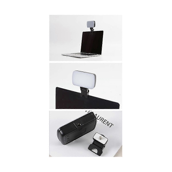 Mini Mobiltelefon Udfyldningslys 2700k-6500k Led Live Selfie Lys Computer Udfyldningslys Videokonference Udfyldningslys