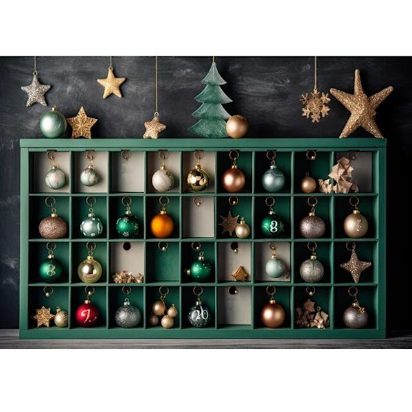 Beenle Julefotografering Bakgrunn Juletre Gave Peis Snøfnugg Familie Selskap Banner Portrett Bakteppe Fotostudio SD-2245 Vinyl 75X50cm