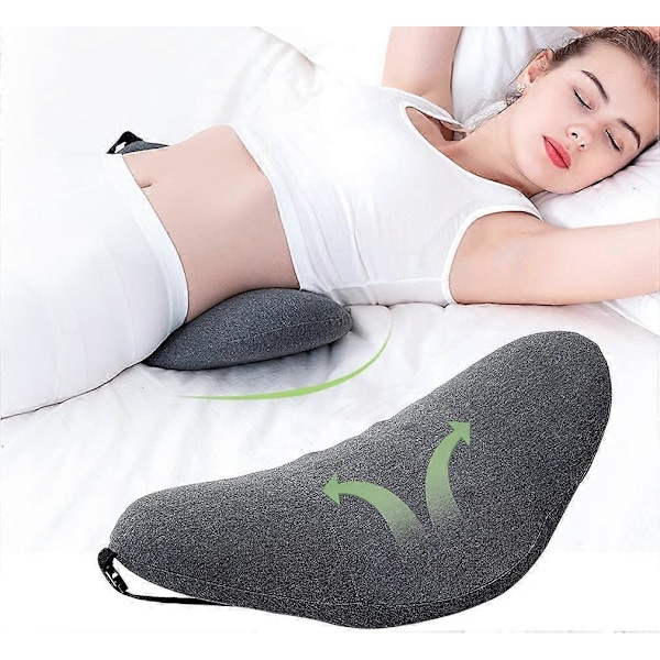 Lannerangan tyyny, Memory Foam -lannerangan tukityyny, nukkumistyyny, sängyn tukityyny, lannerangan vaahtomuovityyny, joka voi lievittää alaselkäkipua