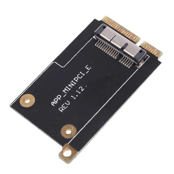 Mini PCI-E -sovitinmuunnin 52-nastainen Mini PCI-E -kortti Broadcom BCM94360CD BCM943602CS BCM94360CS2 -korteille