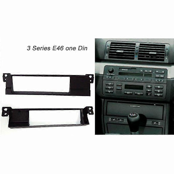 1 Din Autoradion kehyspaneeli adapteri - 3 Series E46 1999-2006