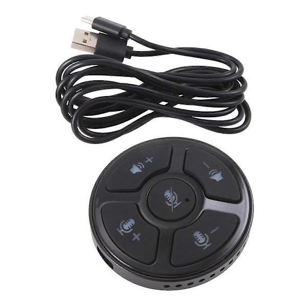 USB-konferensmikrofon med högtalare för skrivbord, 360° rundstrålande PC-datormikrofon med kondensator och tyst läge