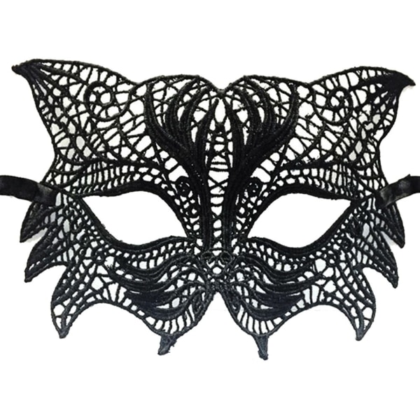 Spets sexig ögonmask för kvinnor maskerad bal halloween kostym sexig festmask type 1