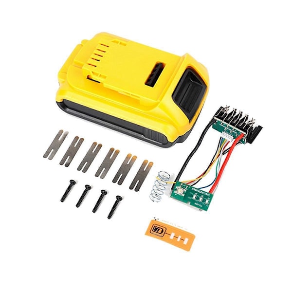Batteri Plastik Etui+18650 Lithium Batteri Beskyttelseskort til 5-Cell Batteri Etui Kit