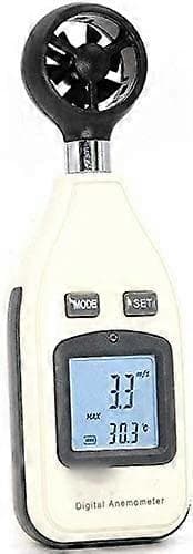 Digitalt Anemometer Værktøj Mini Anemometer Vindtemperatur Vindmåling