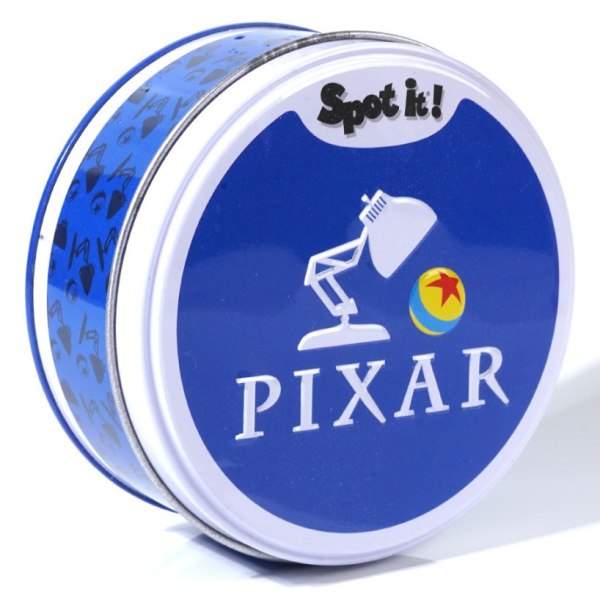 Vanhempi-lapsi juhlapeli korttilautapelikortti Spot it -peli pixar desk lamp