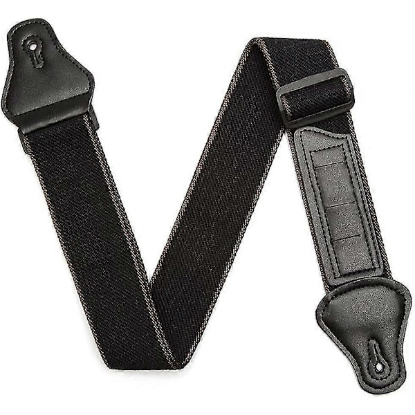 Gitarrband Mjukt, Gitarr Axelband, Gitarrband Justerbart, PU Läder Gitarrband, Gitarrband Justerbart Mjukt För Akustisk, Klassisk, Ele