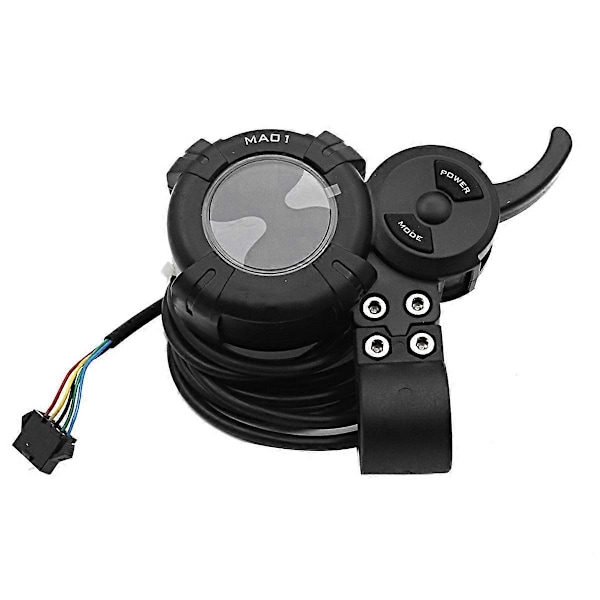Sähköpotkulaudan 36V-60V 25A harjaton ohjain + 36V-72V MA01 LCD-näyttö 6 putken yleismallille