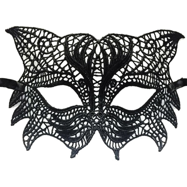 Blonde sexet dame øjenmaske maskebal prom halloween kostume sexet festmaske type 7