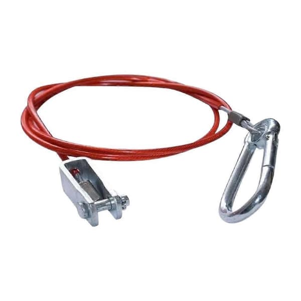Sikkerhetskabel for tilhenger med splint