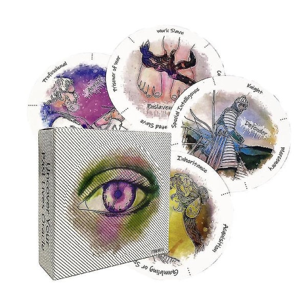 Aikaleima Oracle Tarot Espanja Englanti Juhlakortit 84 kpl