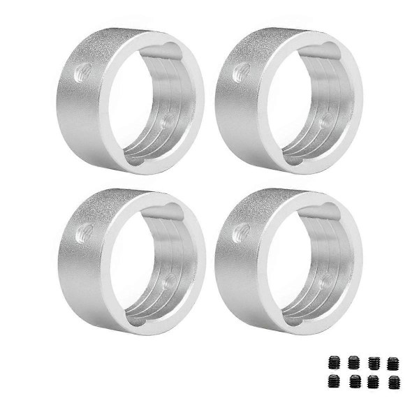Outdrive Cup Protect Ring Drive Cup Holkit Sarja 1/6 4WD XRT 8S-78086-4 Rc Päivitysosat Hopea