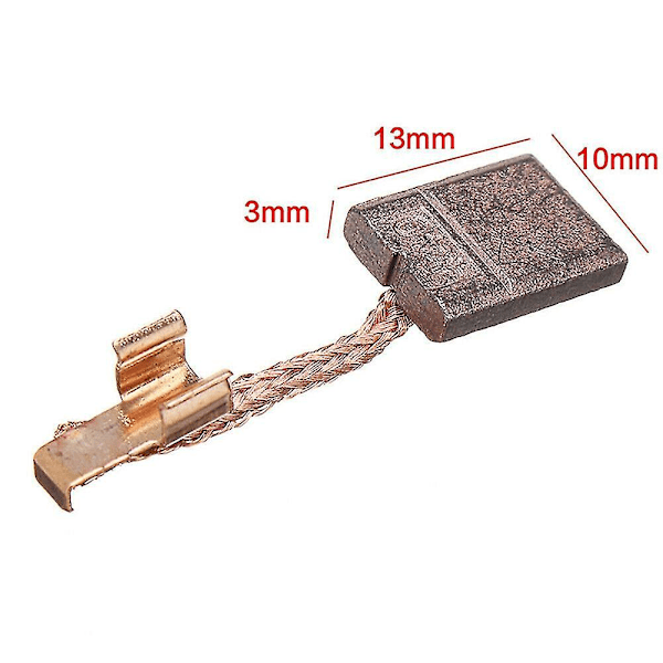 4 stk. kulbørster til Dtd146 Dhp456 Dhp458 Bhp456 Bdf446 Bhp454 Cb440 ledningsfri elektrisk hammer Dr x