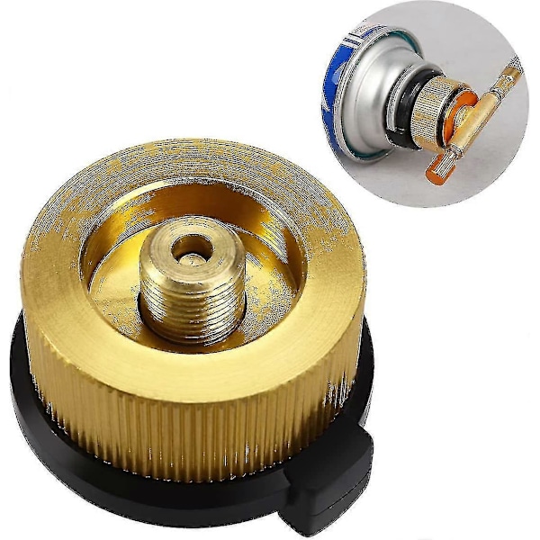 Campingkök Gasolcylinder Anslutningsadapter Gasmunstycken Gasolcylinderadapter