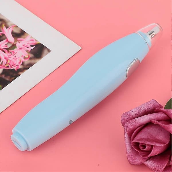 Praktiskt elektriskt USB-laddningsbart suddgummi med 16 utbytesstift (Rosa)