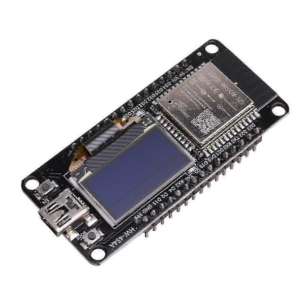 Esp32 Esp-wroom-32 Wifi Udviklingskort Modul Ch340 Med 0.96 Oled Display Til Esp32 Oled Mini Usb
