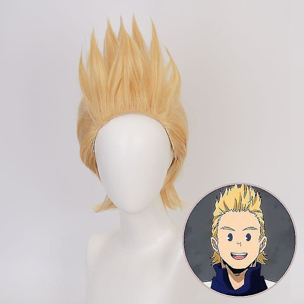 Anime My Hero Academia Million Cosplay Parykk Høy Temperatur