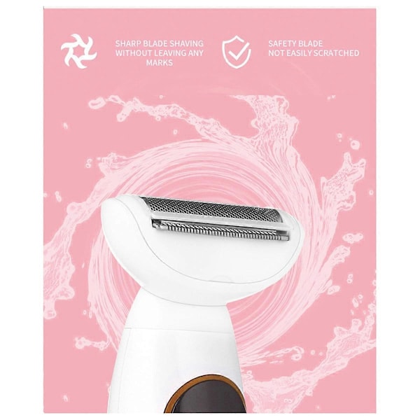 Multifunksjonell 5 i 1 Hårfjerningsinstrument for Kvinner Barbermaskin Dame Barbermaskin Kroppshårtrimmer