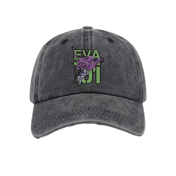 Evangelion-01 Kasket med Skygge Black