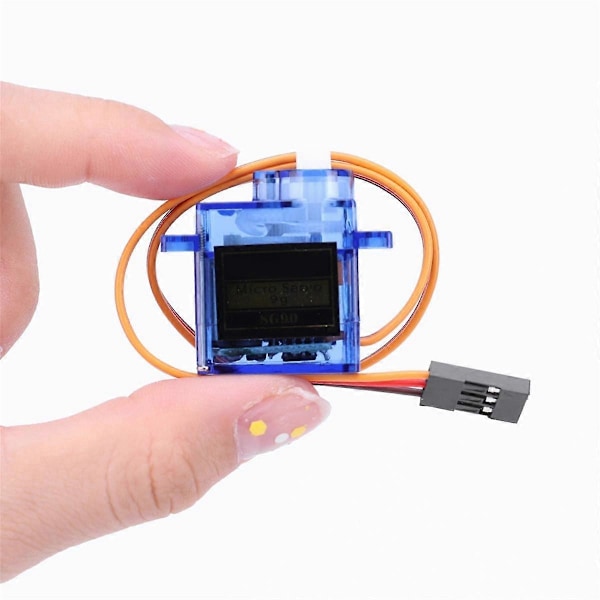 10 st SG90 9G Mini Servo Servomotor för RC-plan Robotarm Fastvinge Servomotorstyrning för Luft