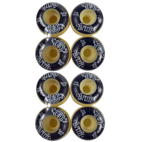 8 stk. skateboardhjul 54 mm PU-hårdhed skateboard 85A longboardhjul til street longboard skat