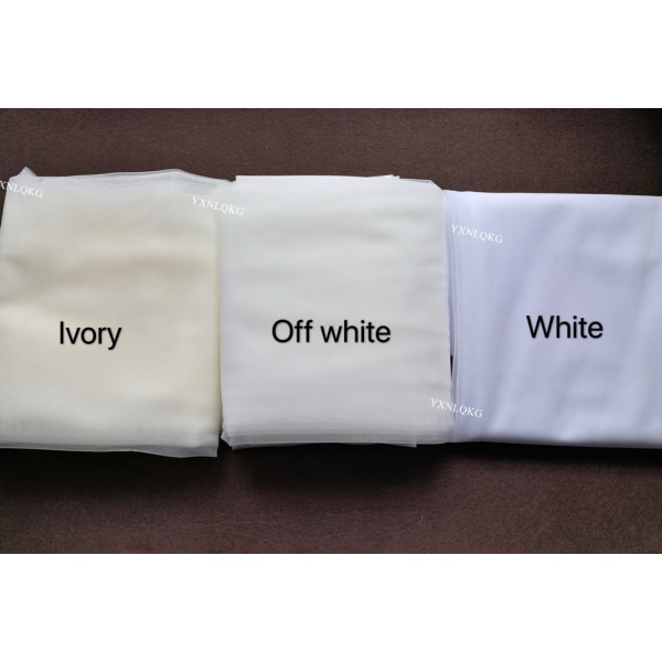 Luksuriøst blonde enkeltlags slør katedral slør tyl brudeslør elfenben hvidt slør specialfremstillet off white 400cm
