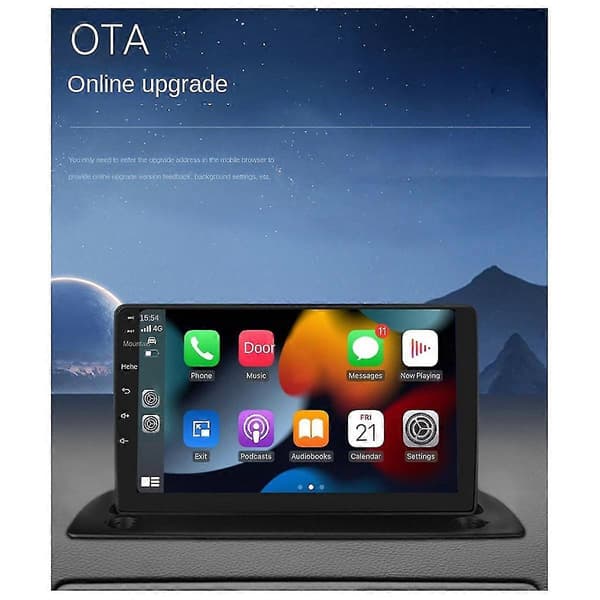 2-i-1 trådløs Carplay Android-adapter Android Auto biladapter trådløs adapter konverterer kablet til Carplay trådløs boks