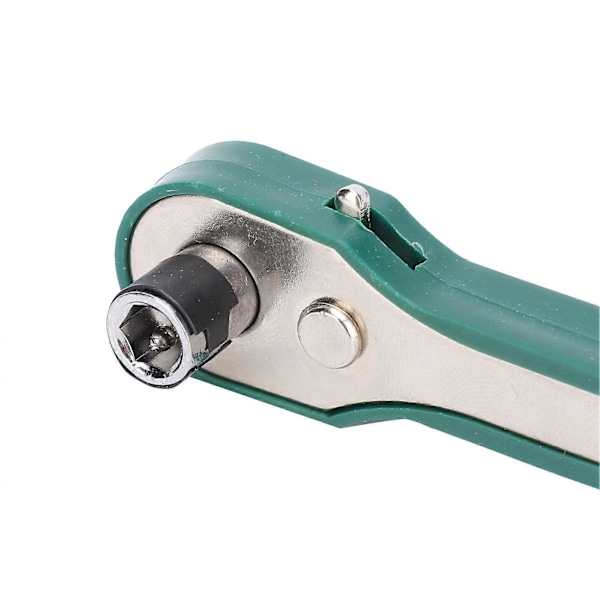 2 kpl räikkäväännin 1/4 kuusiokoloavain 45# teräsavain käsityökalu 144mm keltainen vihreä