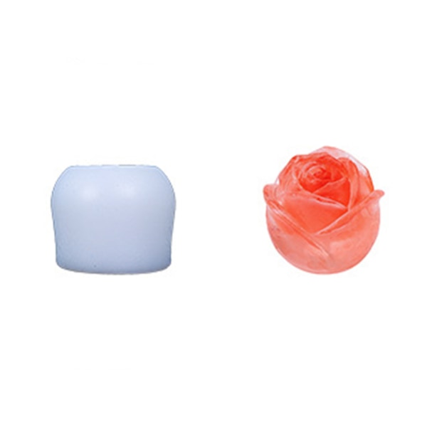 Silikon Bear Ice Cube Resin diy molds 65mm Rose