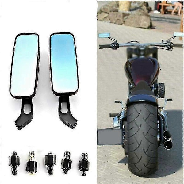8mm 10mm Motorcykel Bakspejle Sidespejle Til Yamaha V-Star XVS 650 1100 Custom Silverado Virago XV 250 500 700 750 920 1100