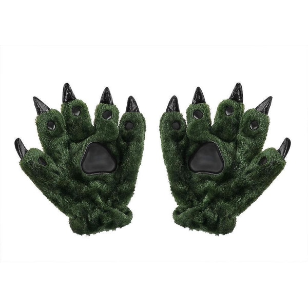 Talvi Cosplay Animal Paw Gloves - Lämpimät ja söpöt Unisex asusteet