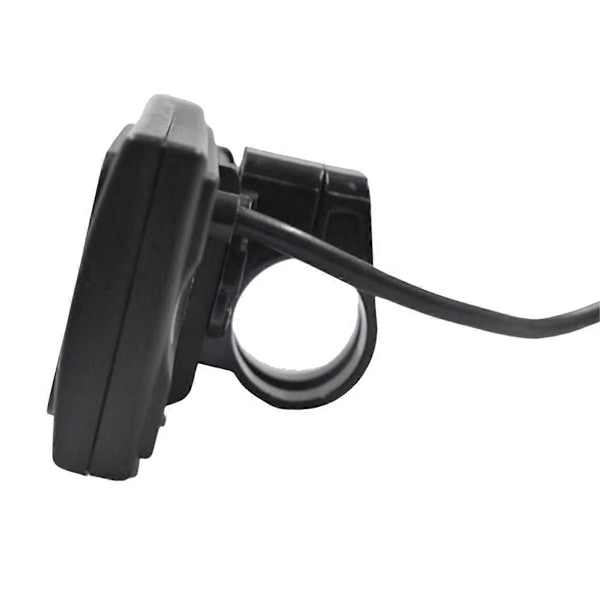 Sähköpyörän S861 LCD-näyttö 6-napainen 24V 36V 48V Ebike-käsikäyttöinen nopeusmittari vedenpitävä liitin
