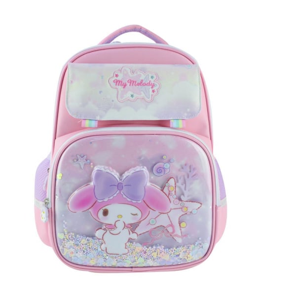 Sanrio HelloKitty Cinnamoroll skolväska för flickor, perfekt för elever i 1-3 årskurser, söt och funktionell KT0184B