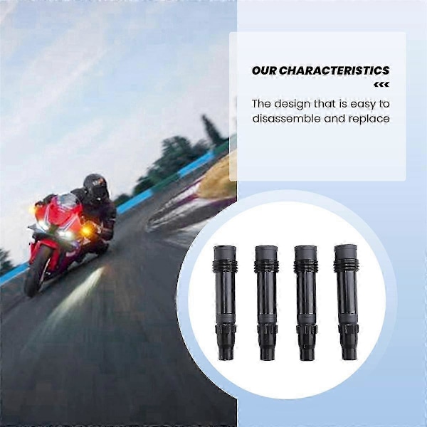 4 st Tändspole för Motorcykel CBR600RR 600RR -600RR CBR600 RR 2003-2020 129700-4510