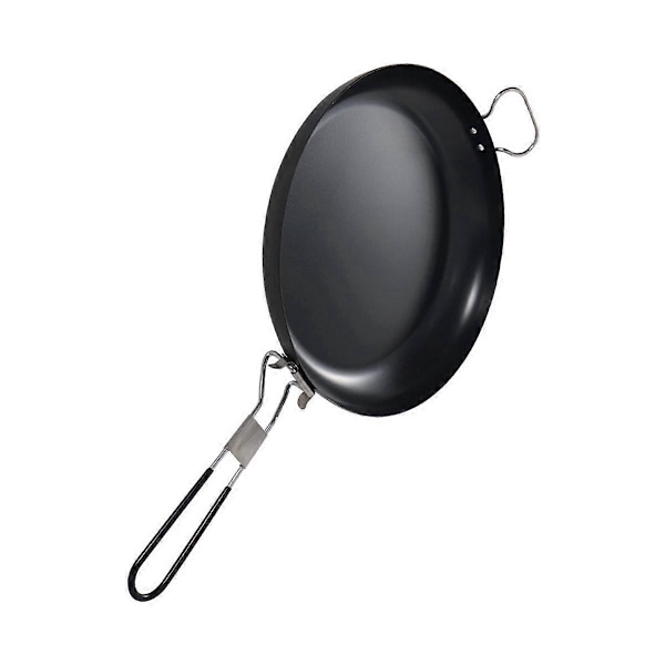 Metal Bærbar Stegepande Picnic Camping Foldbar Pande Kogegrej Non-stick Pande til Campingtilbehør