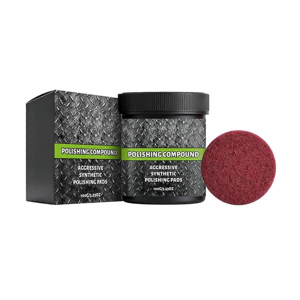 Møbeloverflate Restaureringspolish med Pad, Rensemiddel for riper og Høyglansmiddel for Tre, Marmor og Laminat 2pcs