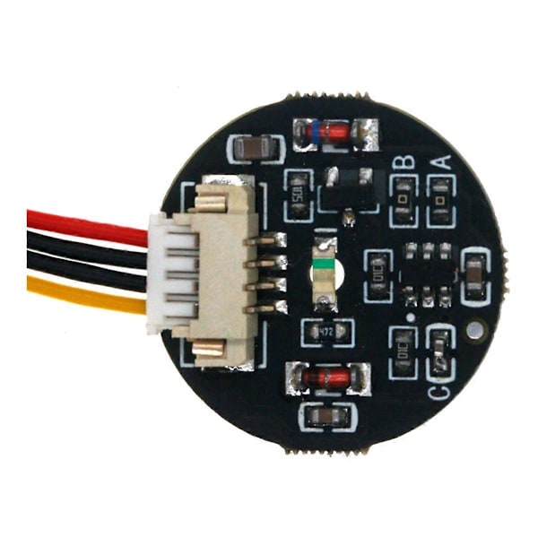 3V-30V Jog Latch Touch Key Switch Sensing Module, 4-trådigt vitt ljus