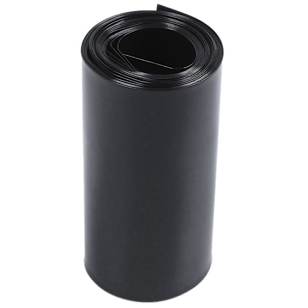 70mm/44mm PVC Krympeflex Sort 2m 6.5ft til