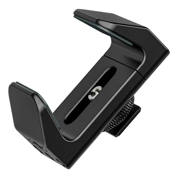 Universell Powerbank-fäste Hållare Cold Shoe-fäste för 53 mm till 72 mm Strömförsörjning för DSLR-kamerabur